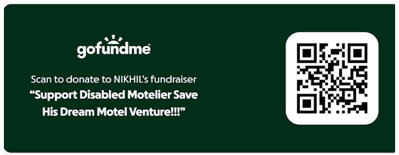 GoFundMe QR - Support Disabled Motelier